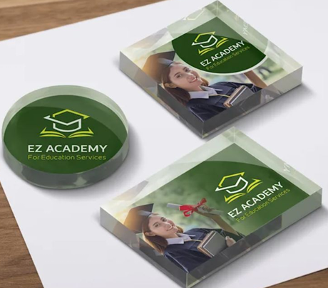 Custom Acrylic Paper Weight